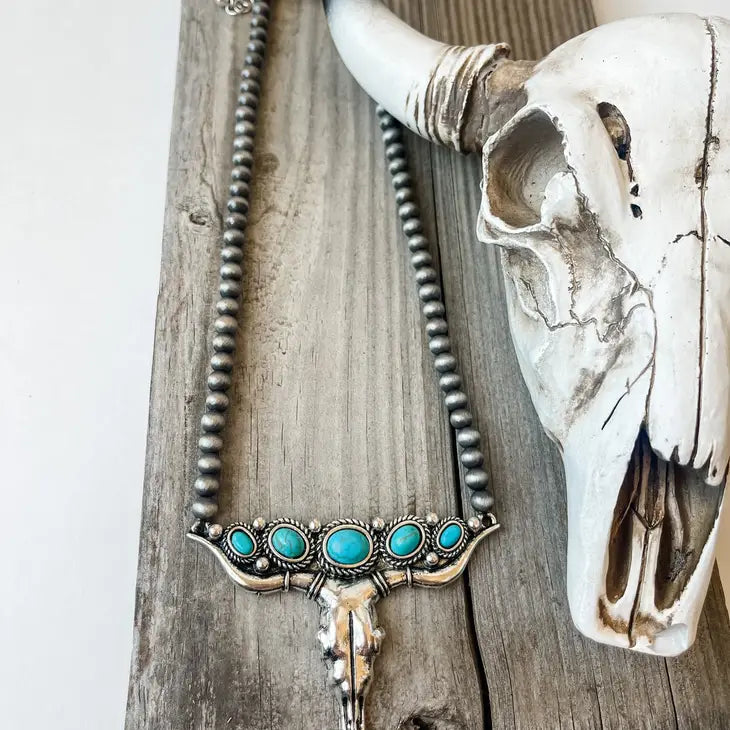 Longhorn Pendant Necklace