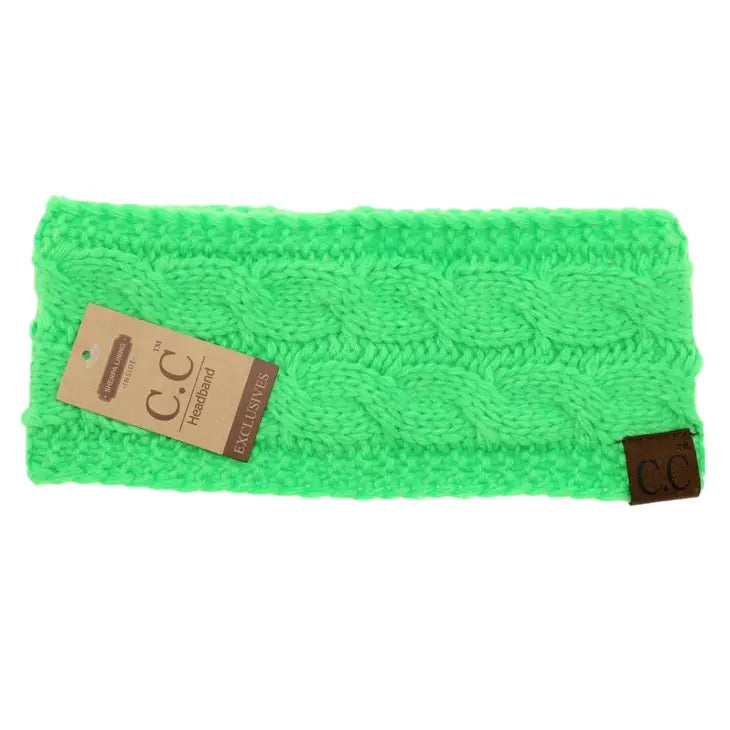 Neon Lime Headband