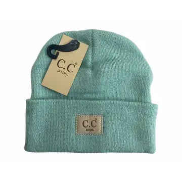 Kids Classic Oversized Logo CC Beanie