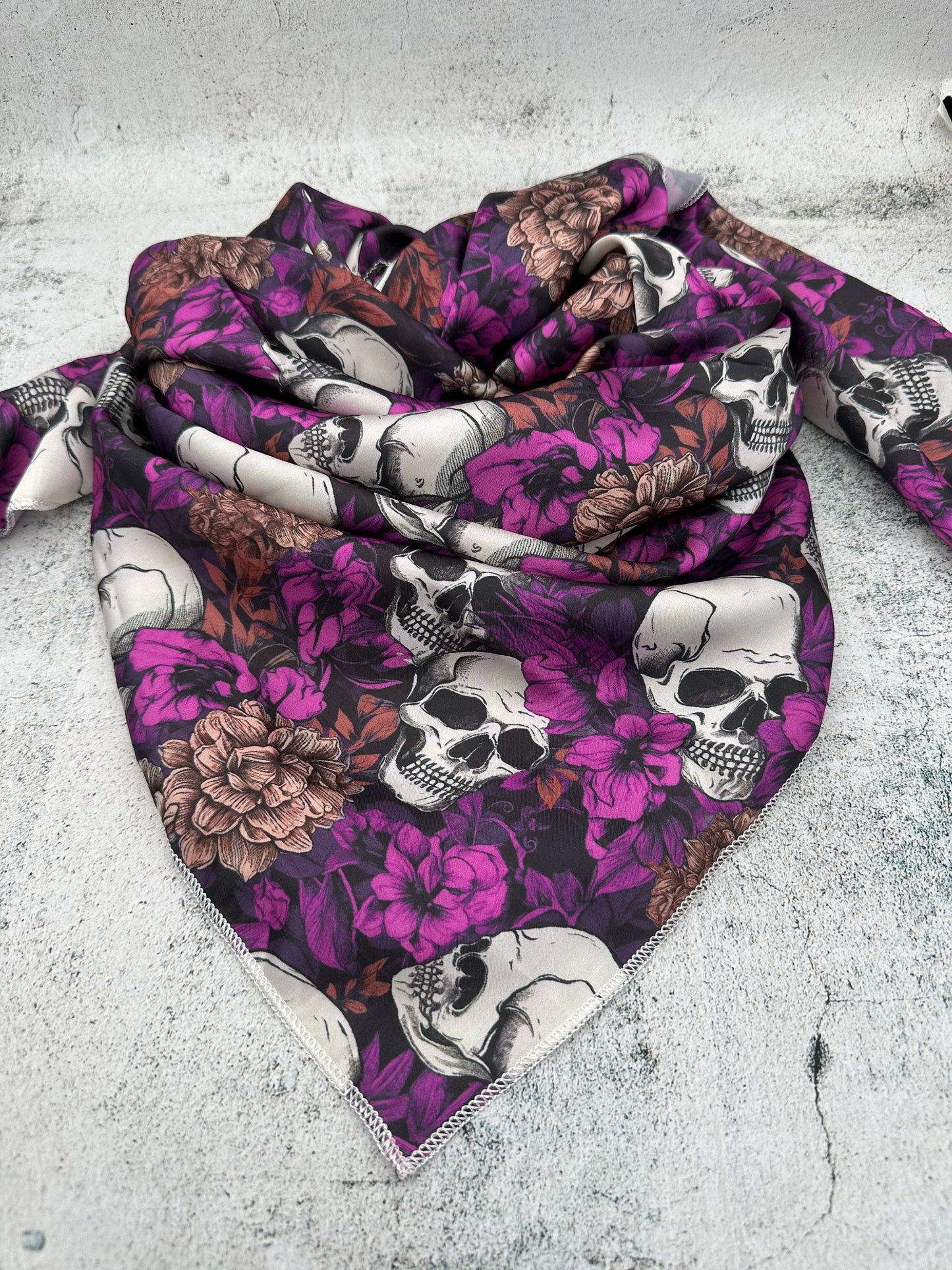 Purple Skull Garden