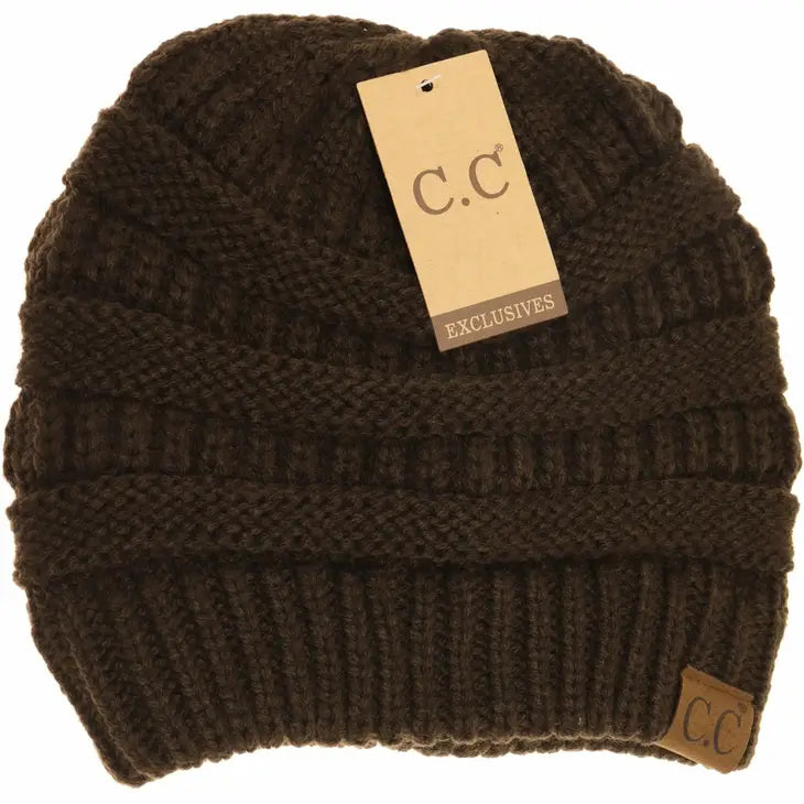 Brown Beanie