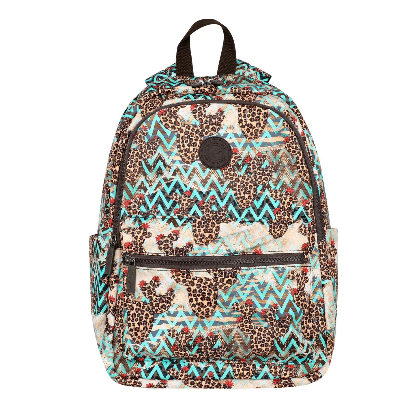 Leopard Cactus Print Backpack