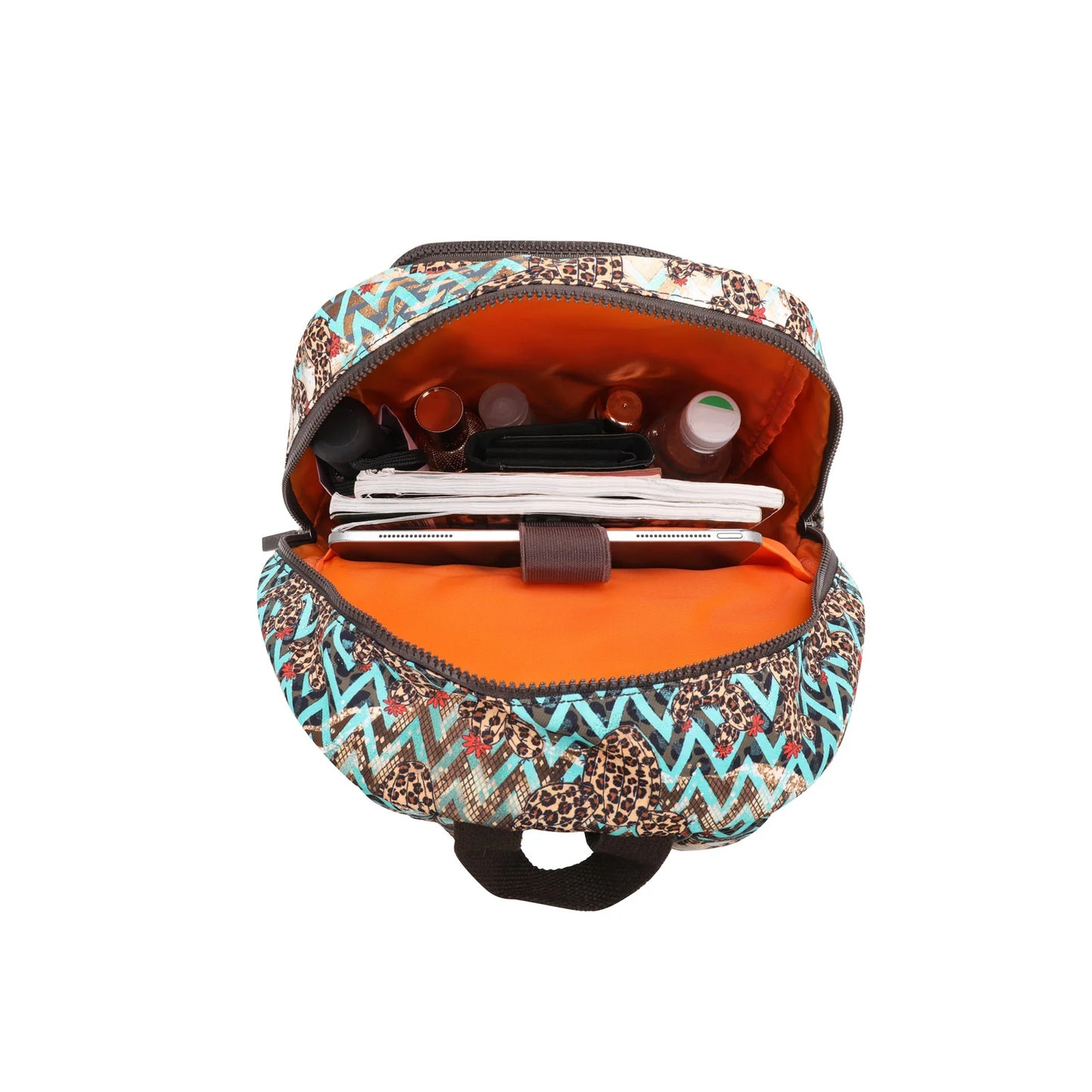 Leopard Cactus Print Backpack