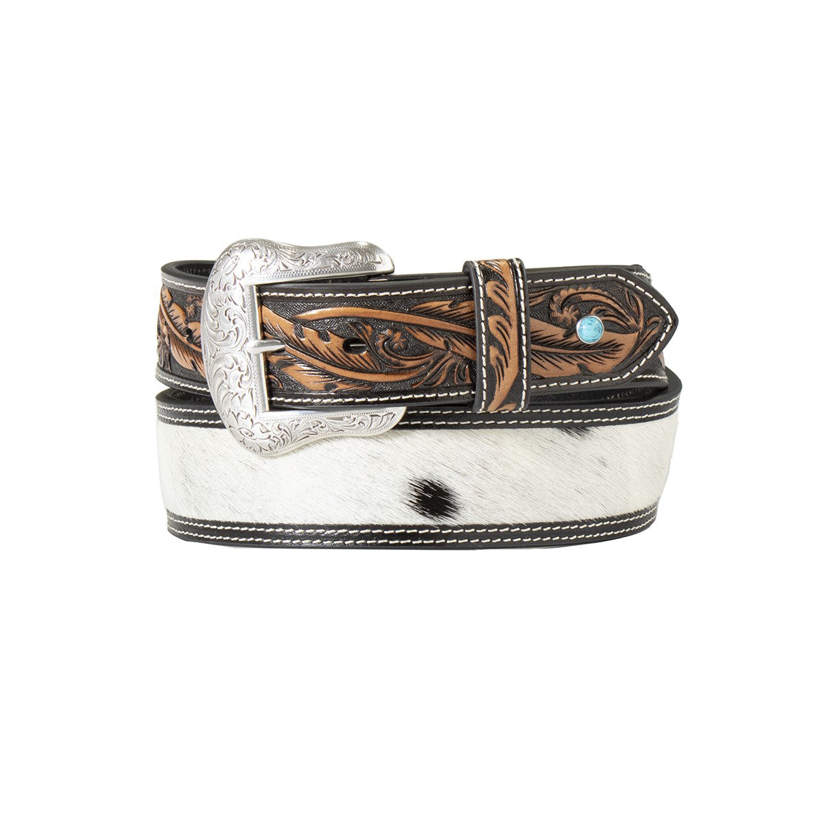 Nocona Men's Belt Calf Hair