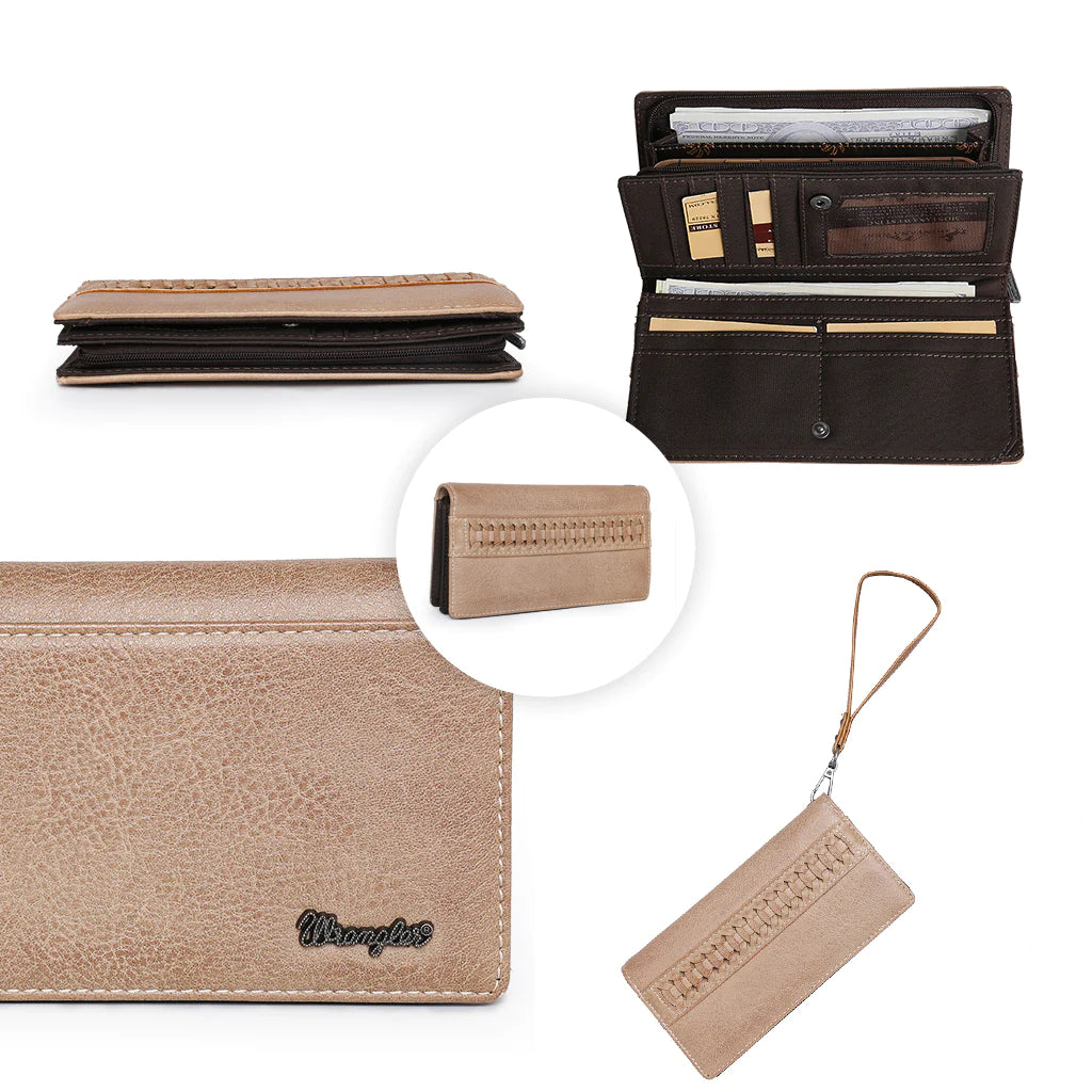 Wrangler Stitch Accent Wallet/Wristlet