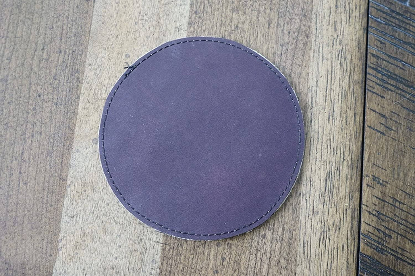 Cowhide Coaster Set