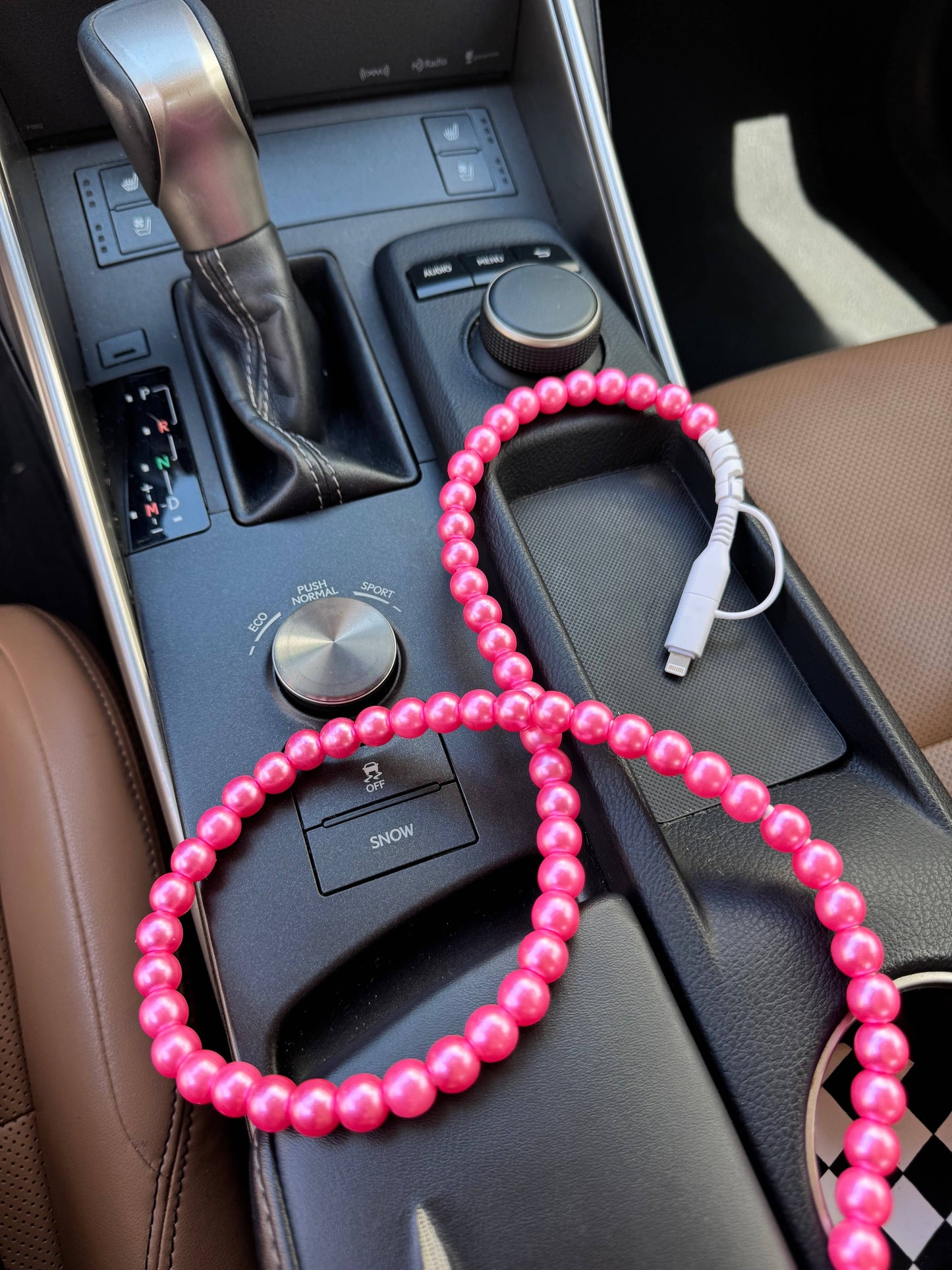 Pink Pearl Charger