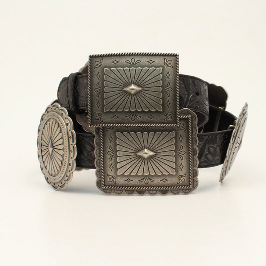 Ariat Embossed Oval Rectangle Concho
