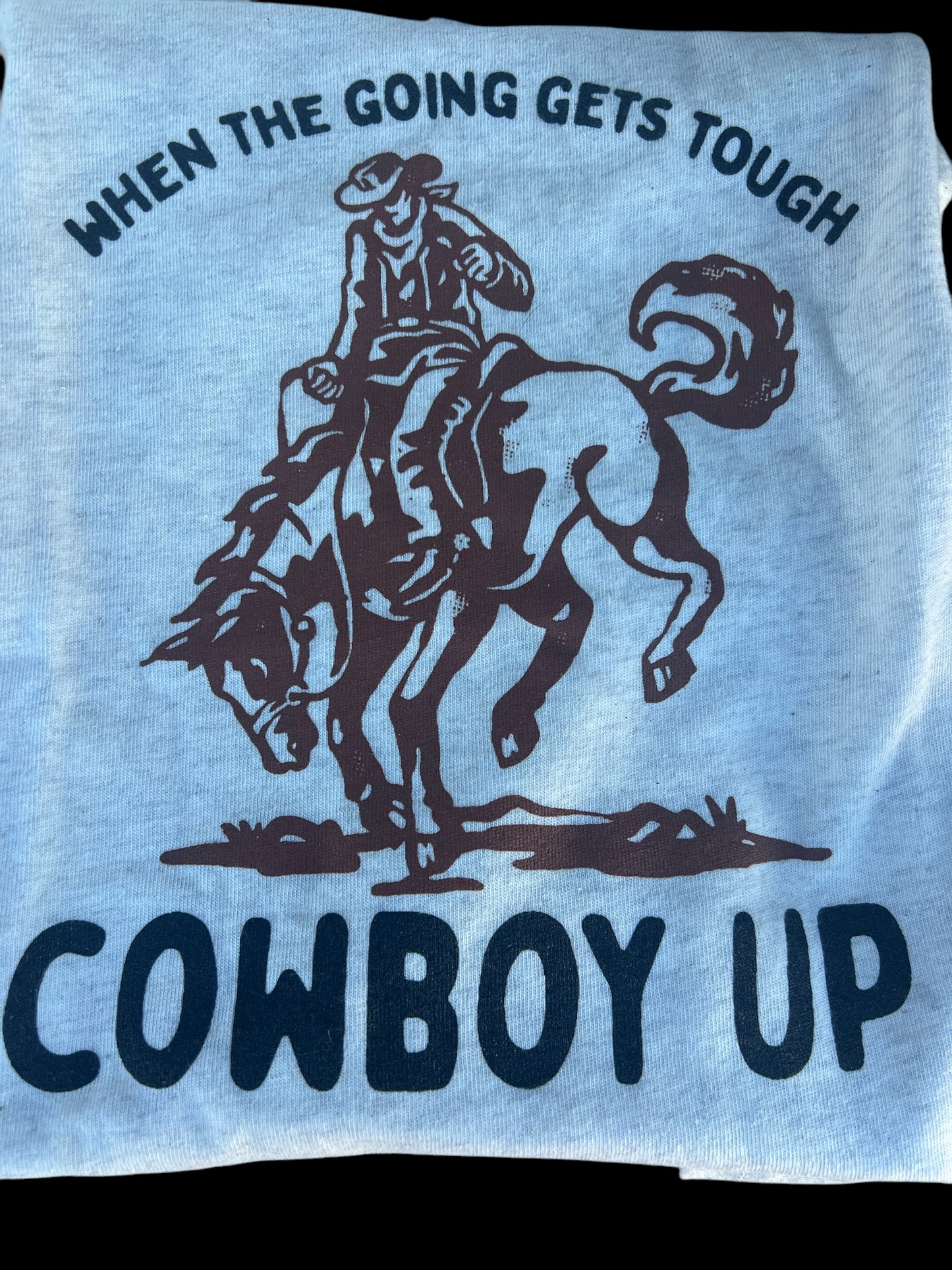 Cowboy Up Kids T shirt