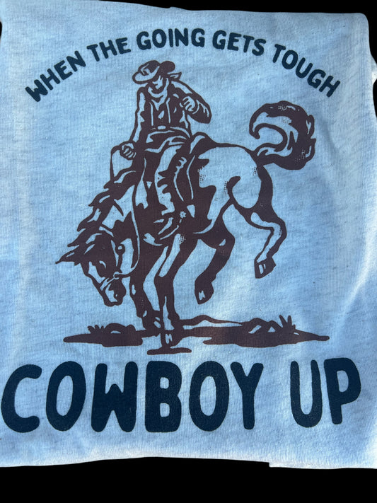 Cowboy Up Kids T shirt