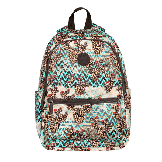 Leopard Cactus Print Backpack