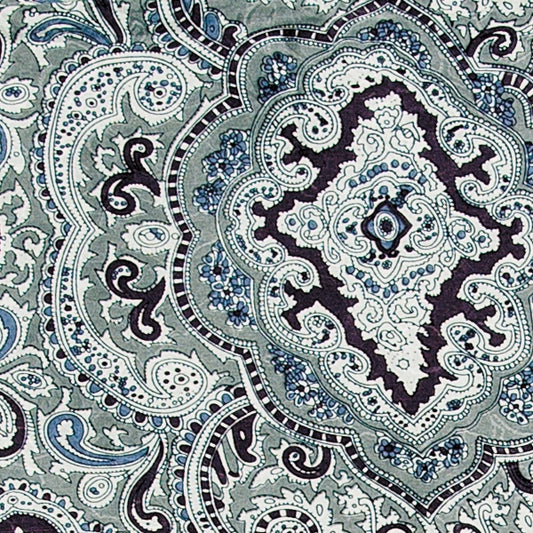 Paisley Silver/Black