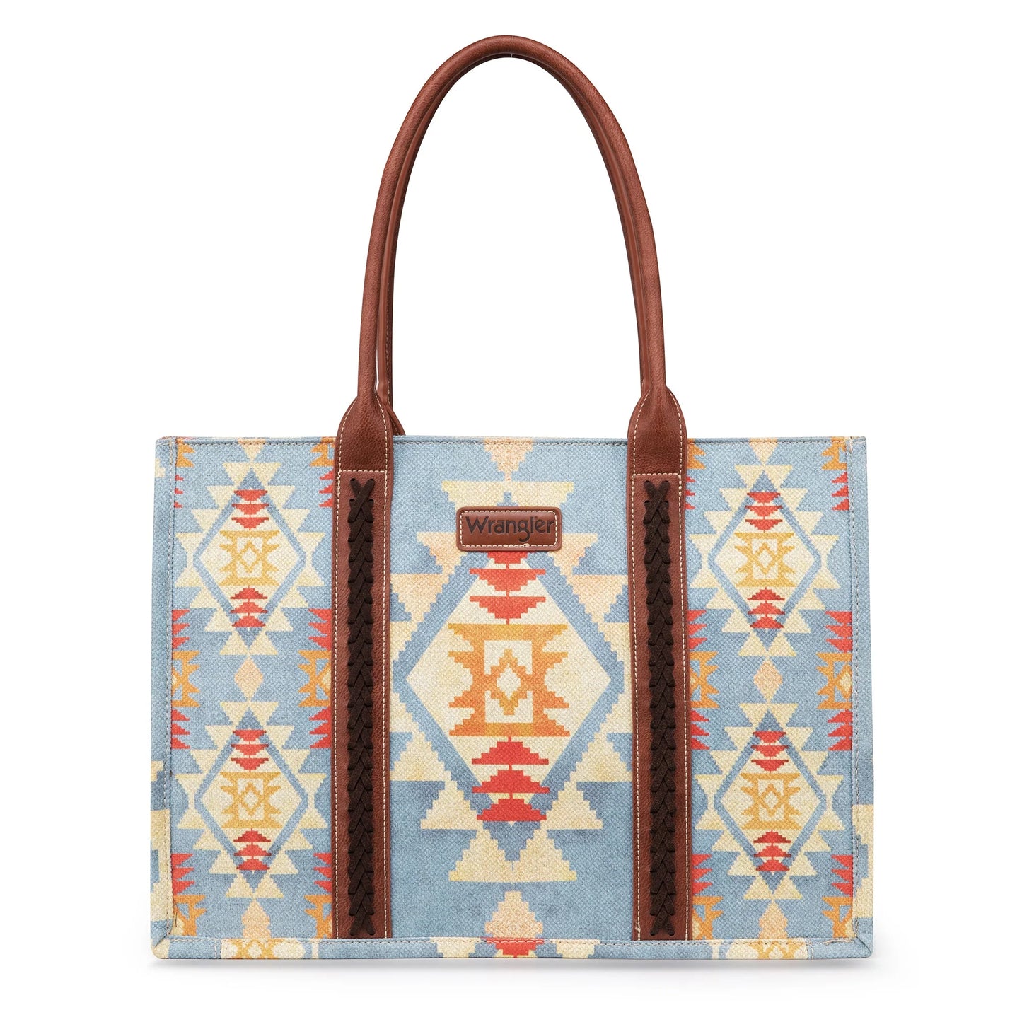 Wrangler Southwestern Pattern Wide Tote