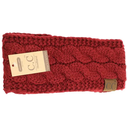 Burgundy Headband
